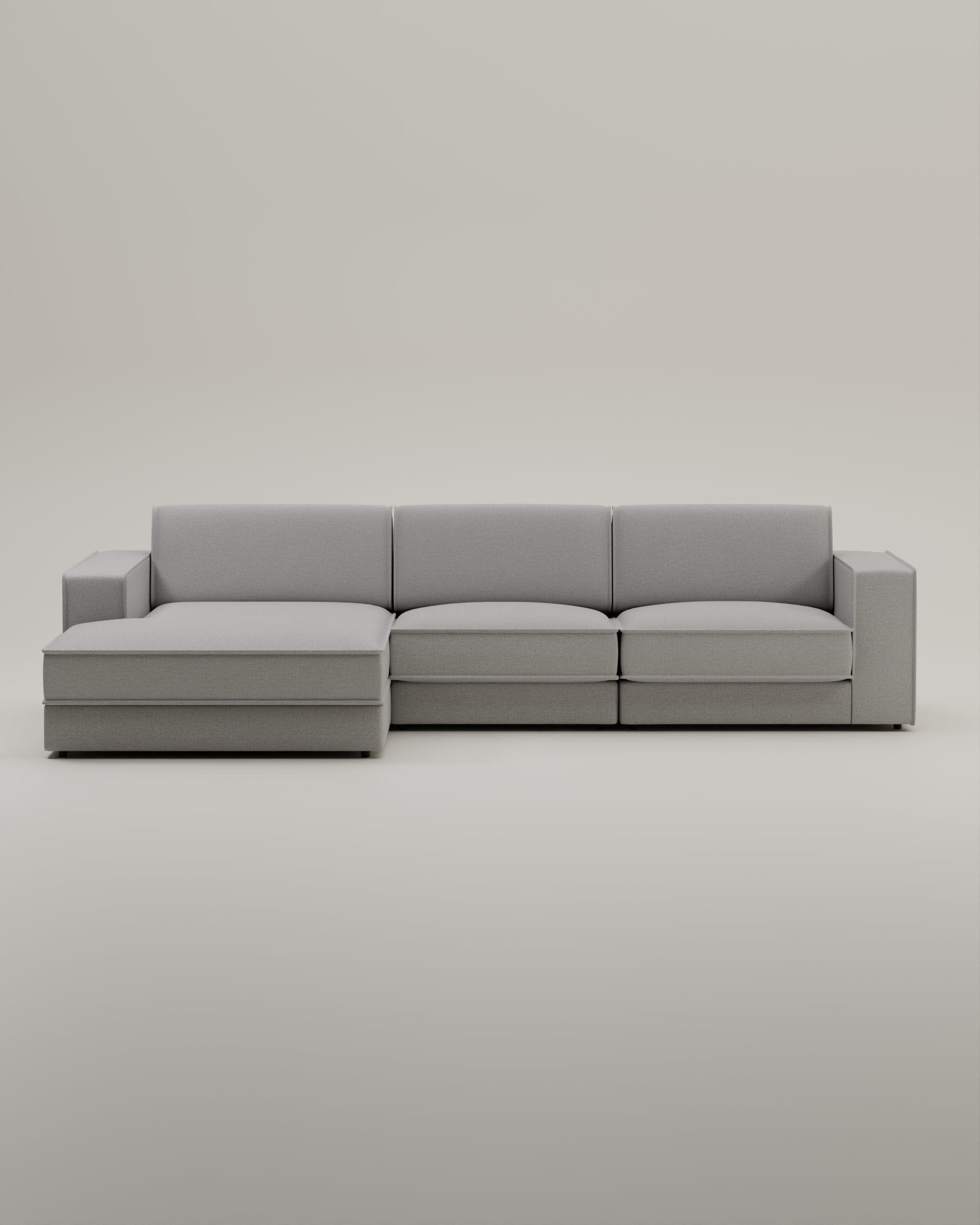 Modulares Sofa Terra L 4-Sitzer mit Schlaffunktion