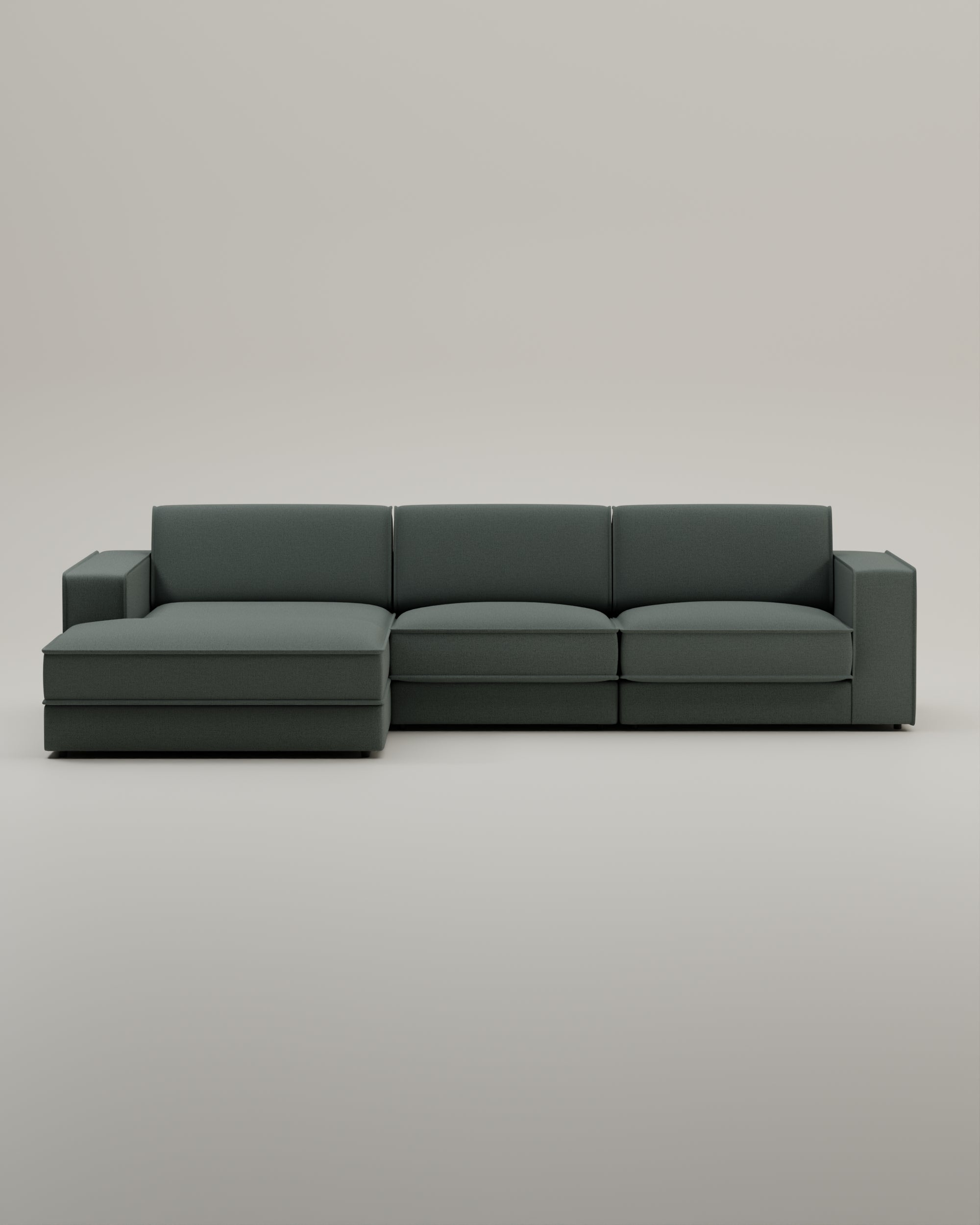 Modulares Sofa Terra L 4-Sitzer mit Schlaffunktion