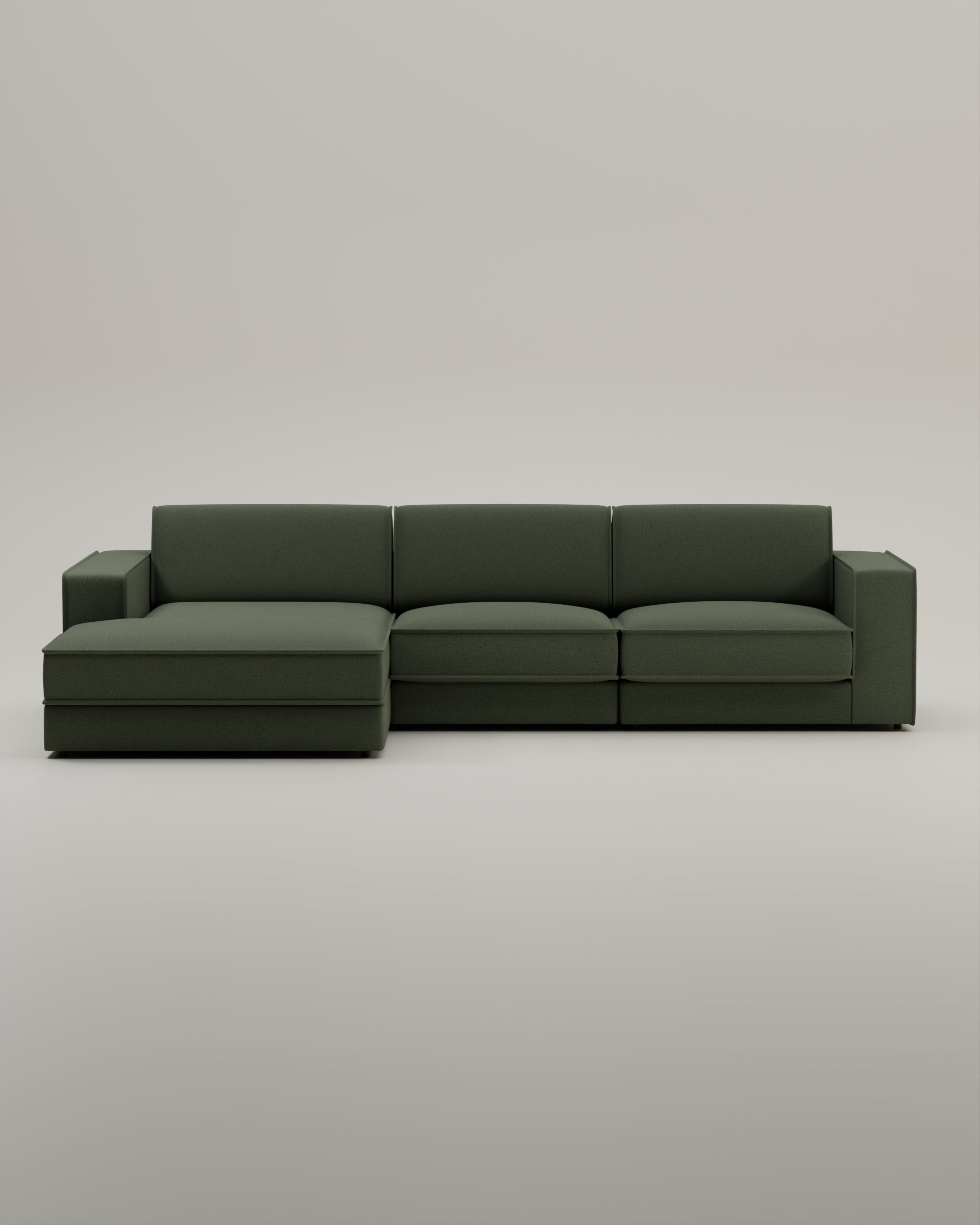 Modulares Sofa Terra L 4-Sitzer mit Schlaffunktion
