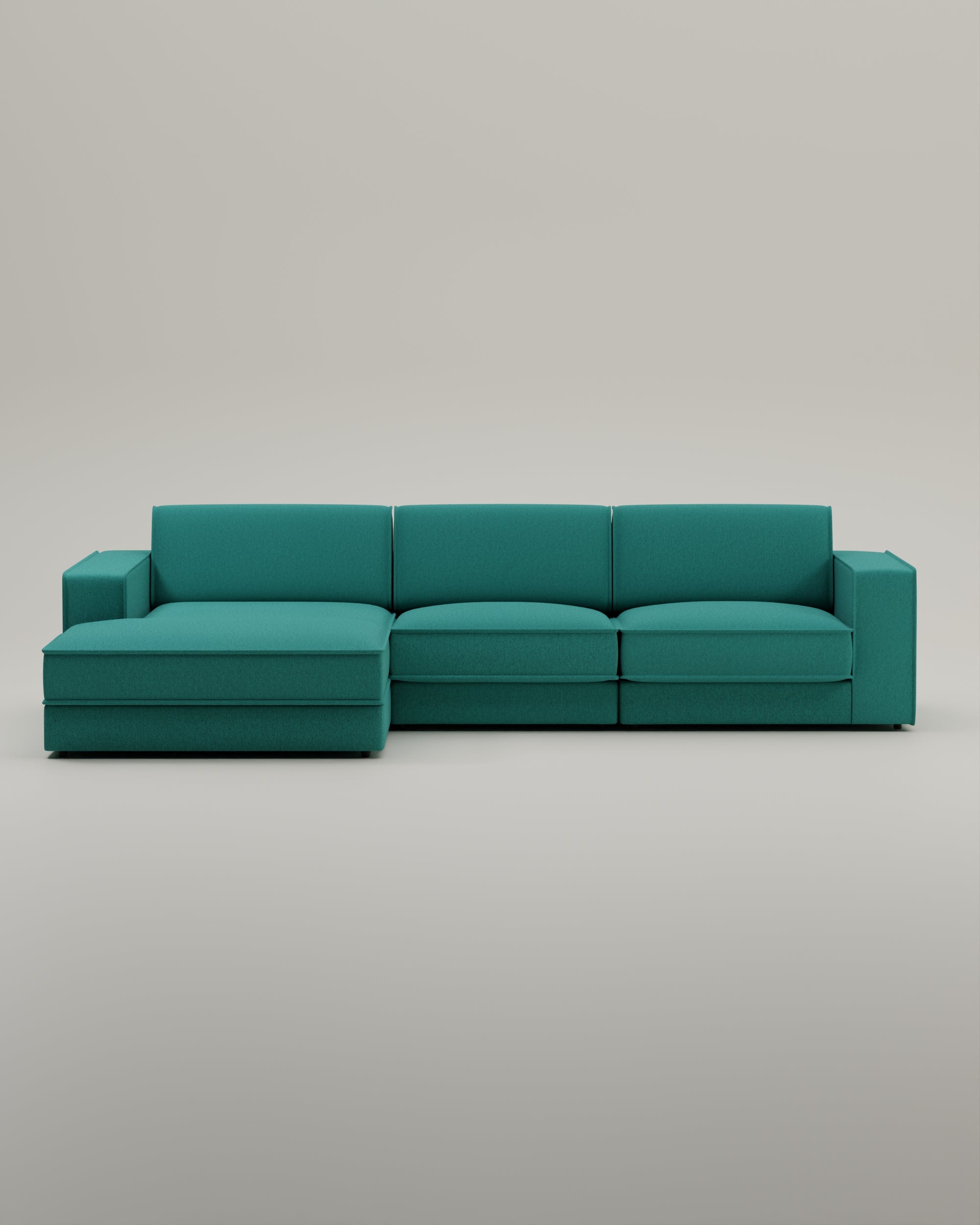 Modulares Sofa Terra L 4-Sitzer mit Schlaffunktion