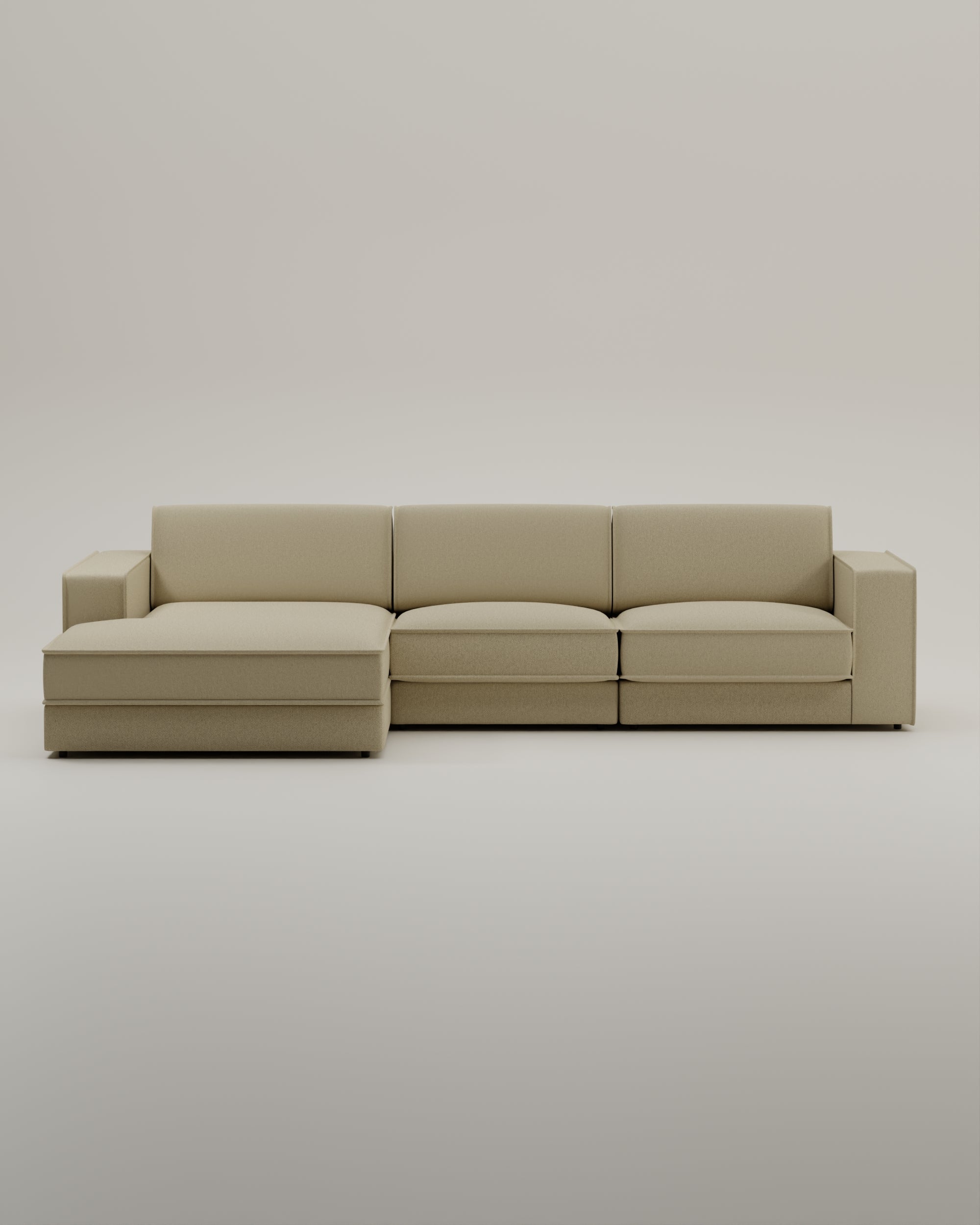 Modulares Sofa Terra L 4-Sitzer mit Schlaffunktion