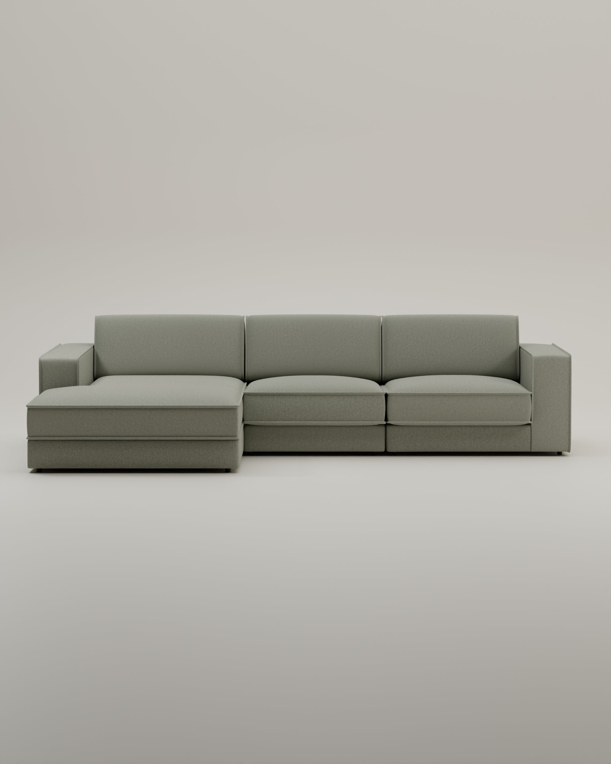 Modulares Sofa Terra L 4-Sitzer mit Schlaffunktion