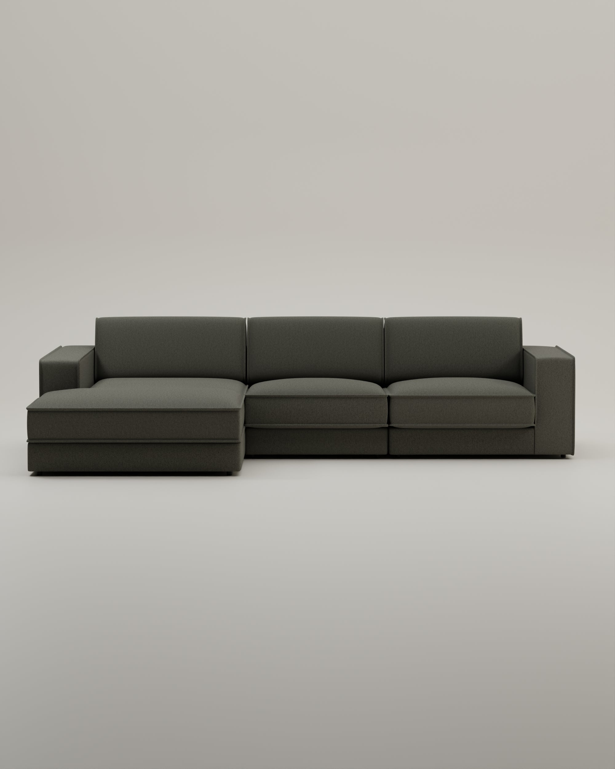 Modulares Sofa Terra L 4-Sitzer mit Schlaffunktion