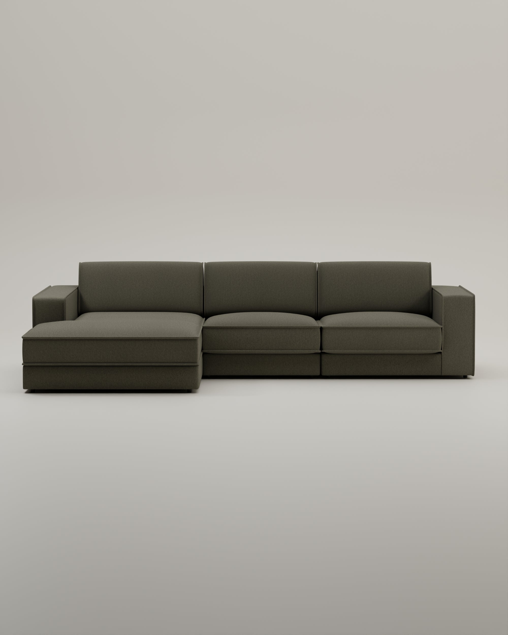 Modulares Sofa Terra L 4-Sitzer mit Schlaffunktion
