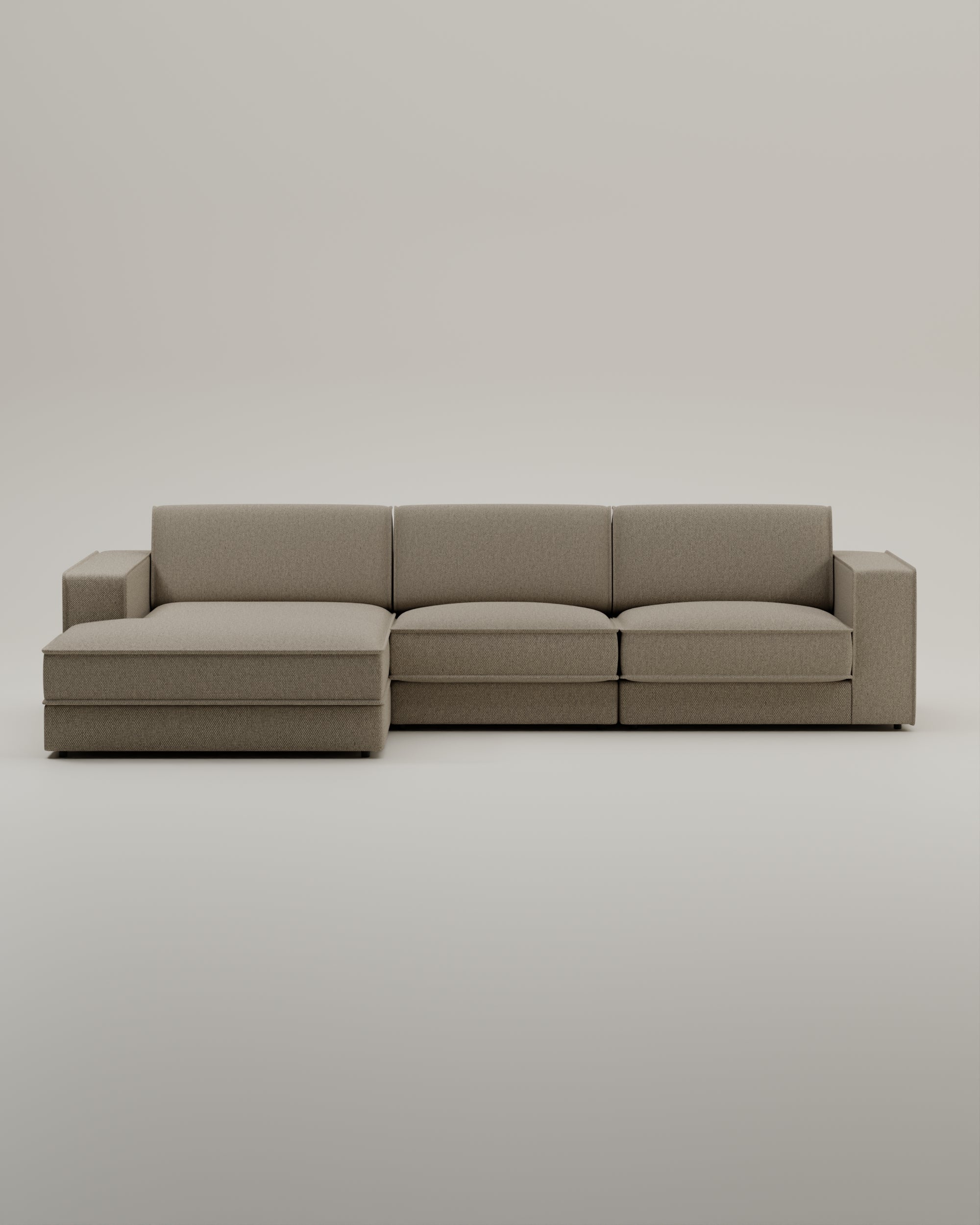 Modulares Sofa Terra L 4-Sitzer mit Schlaffunktion