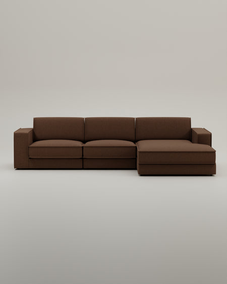 Terra L 4-seater modular sofa with sleep function