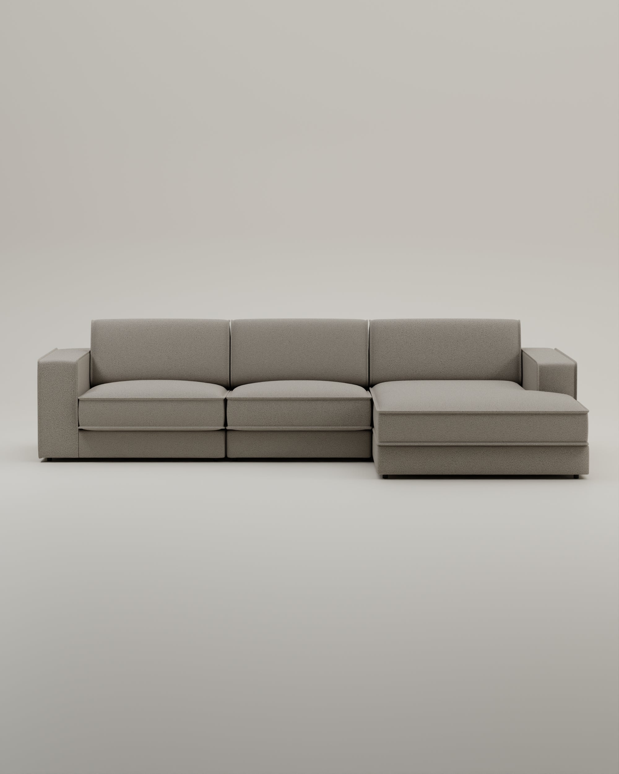Modulares Sofa Terra L 4-Sitzer mit Schlaffunktion