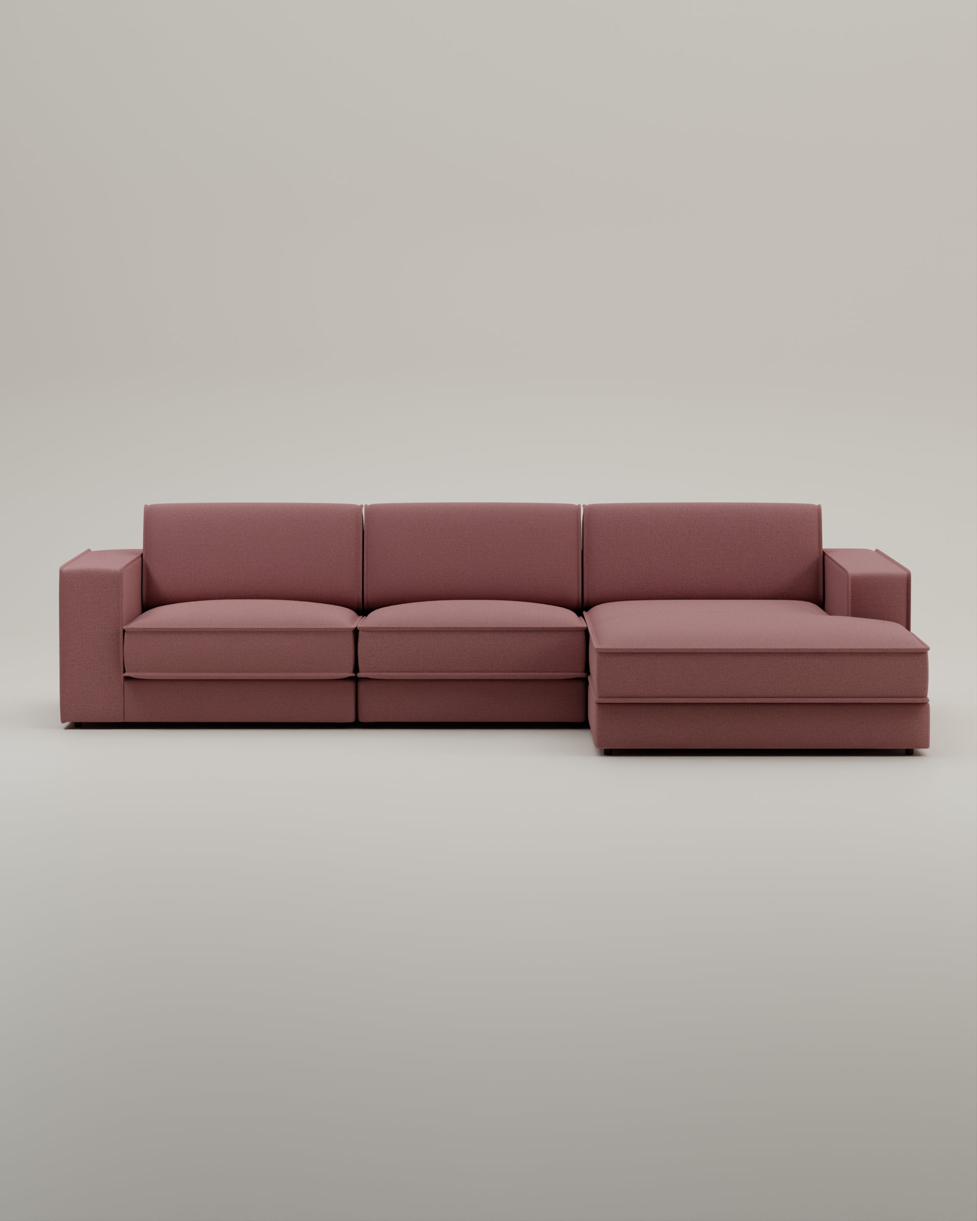 Modulares Sofa Terra L 4-Sitzer mit Schlaffunktion