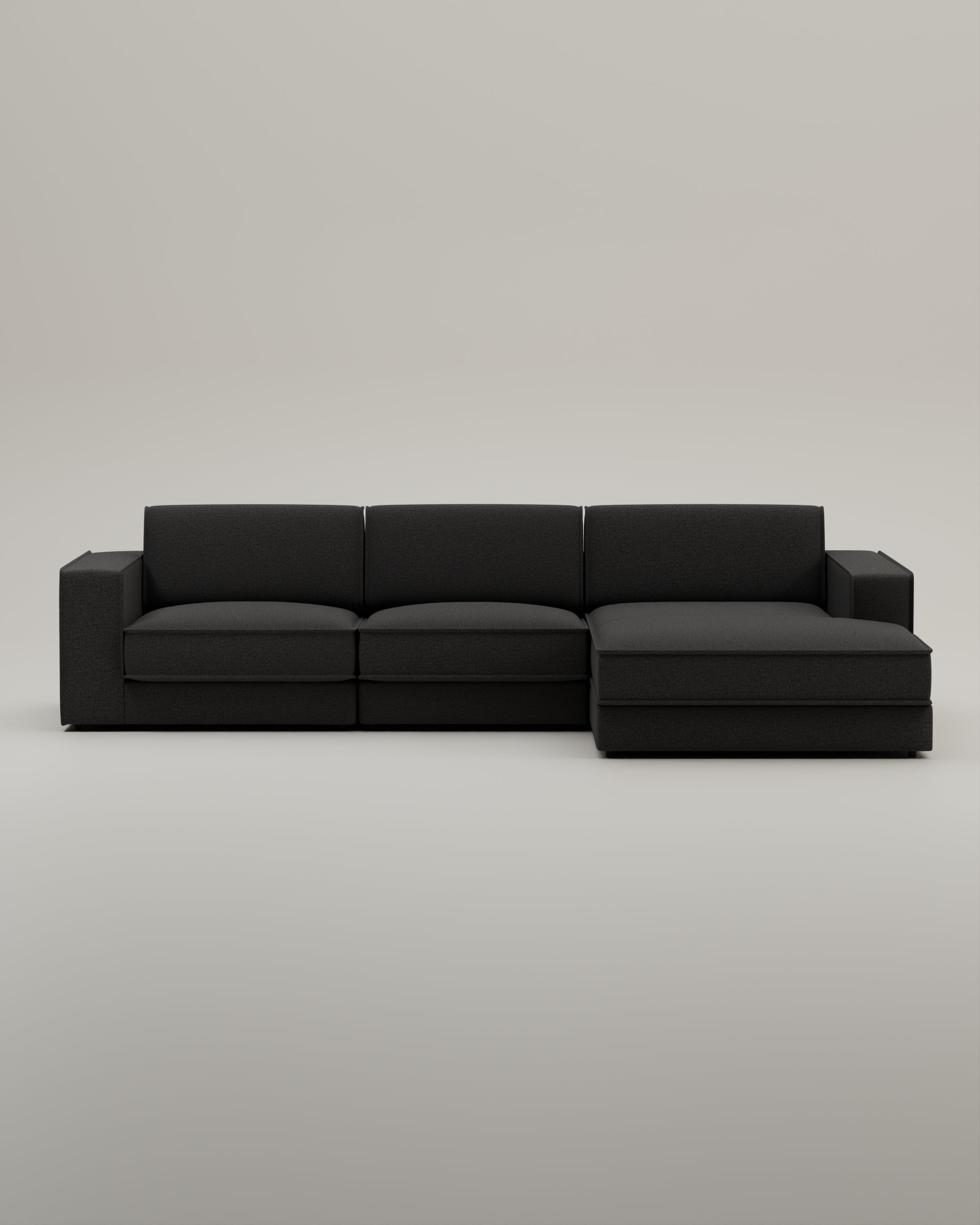 Modulares Sofa Terra L 4-Sitzer mit Schlaffunktion