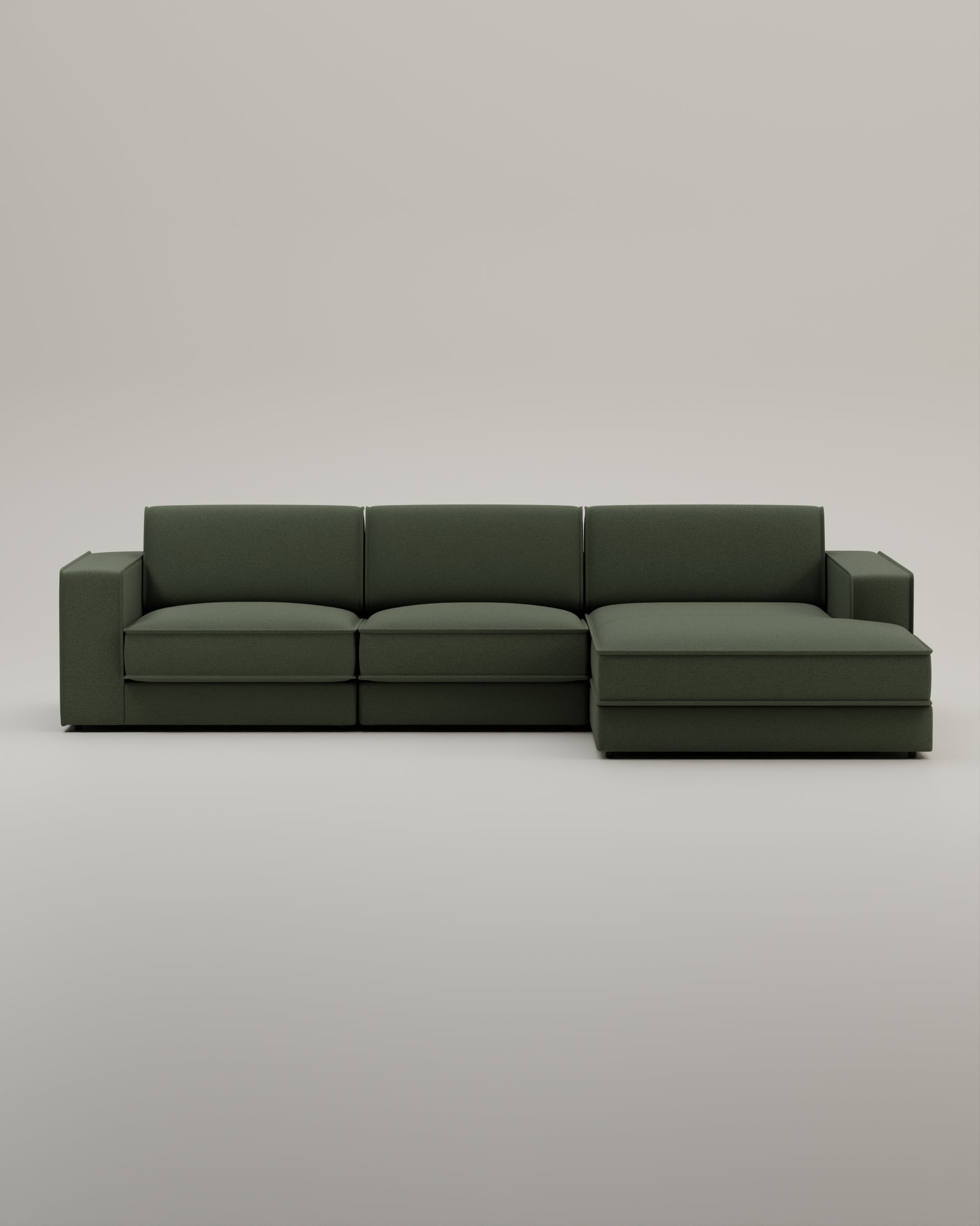 Modulares Sofa Terra L 4-Sitzer mit Schlaffunktion