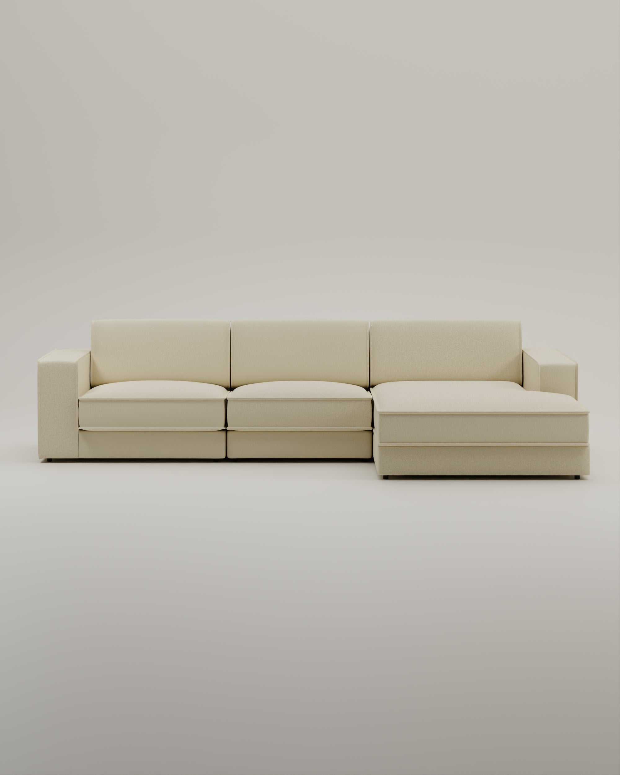 Modulares Sofa Terra L 4-Sitzer mit Schlaffunktion