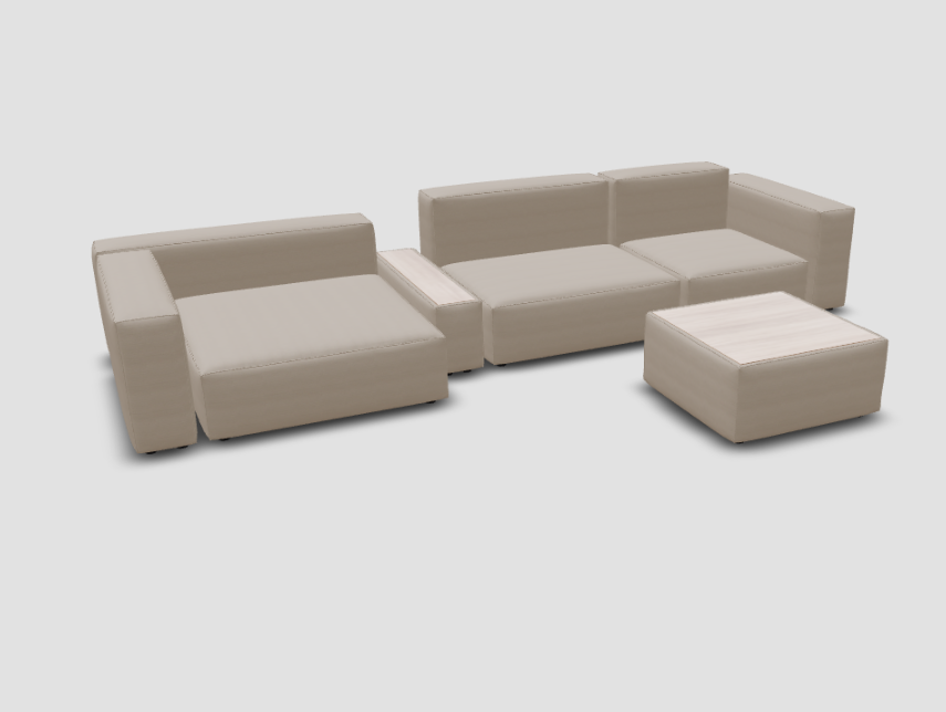 Outlet - Modulares Sofa Harvey - Showroom Dresden