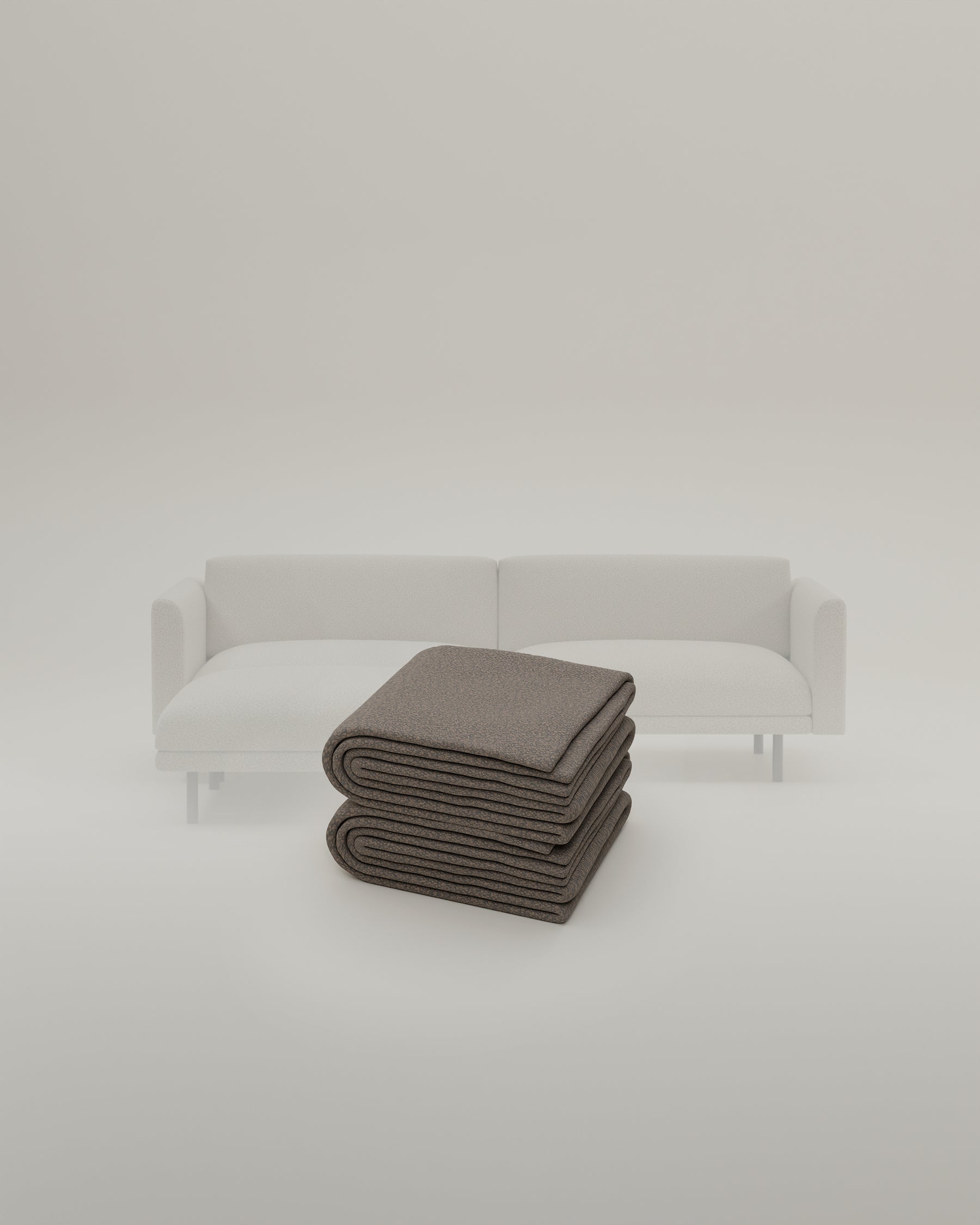 Fabric cover - Modular sofa Aera 2.5-seater with ottoman and sleep function