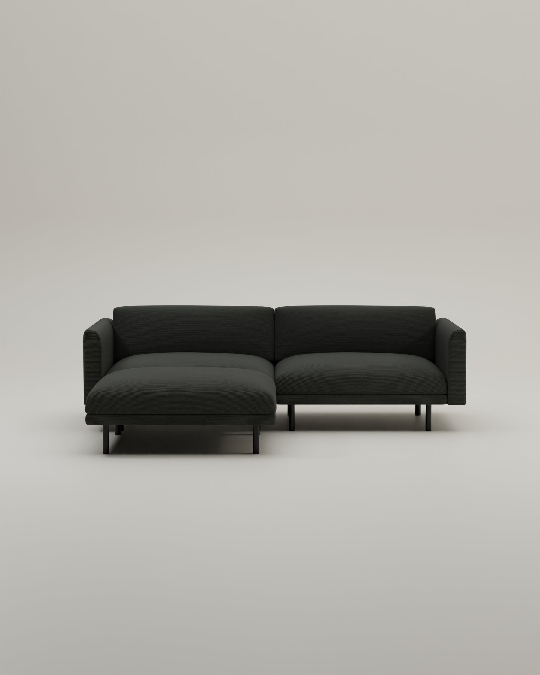 Stoffbezug - Modulares Sofa Aera 2.5-Sitzer mit Hocker
