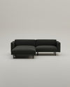 Modulares Sofa Aera 2.5-Sitzer mit Hocker und Schlaffunktion