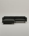 Modulares Sofa Aera 3-Sitzer mit Hocker mit Schlaffunktion
