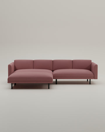 Modulares Sofa Aera 3-Sitzer mit Hocker und mit Schlaffunktion