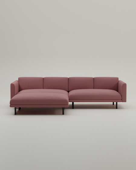 Modular sofa Aera 3-seater with ottoman with sleep function