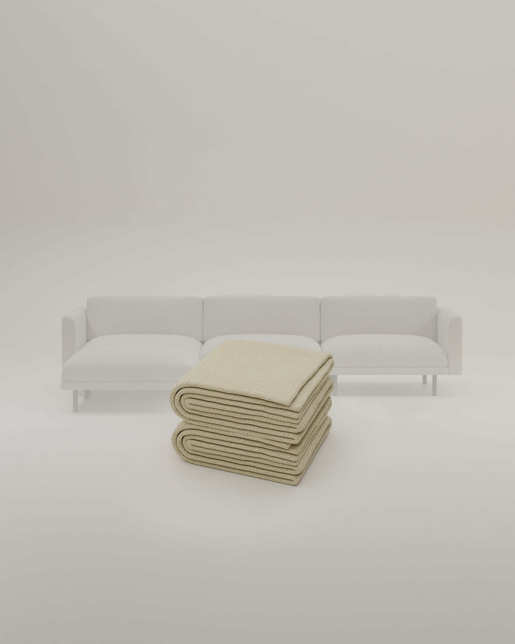 Fabric cover - Modular sofa Aera corner sofa with sleep function