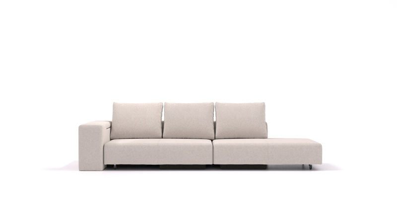 Marie modular sofa with sleep function - fabric Nova