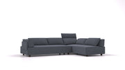 Modulares Sofa Louis L mit Schlaffunktion - Stoff Nova