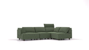 Modular sofa Louis M with sleeping function - fabric Nova