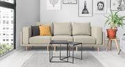 Modular sofa Donna s with sleep function - fabric Nova