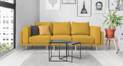 Modular sofa Donna s with sleep function - fabric Nova