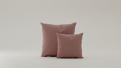 Rosé-Cord / 1x 50x50cm / 1x 70x70cm