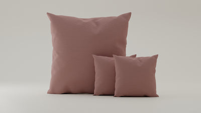 Rosé-Cord / 2x50x50cm / 100x100cm