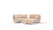 Mike modular sofa with sleep function - fabric Nova