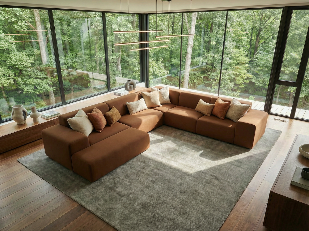 Modulares Sofa in Köln Showroom