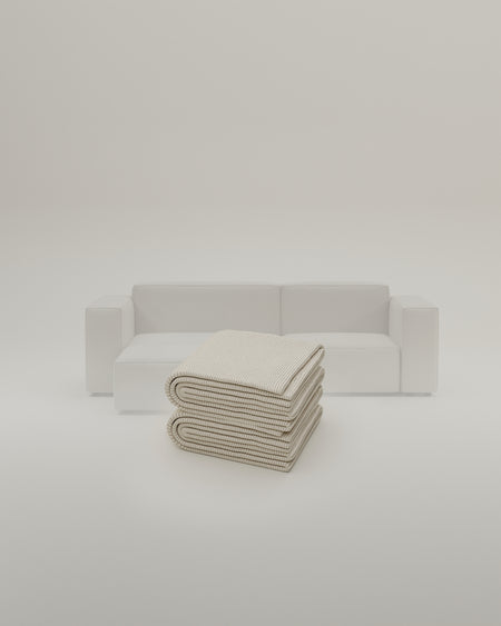 Outlet Stoffbezug - Modular corner sofa Harvey 3-seater Showroom Munich