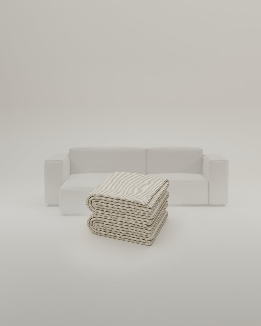 Outlet Stoffbezug - Modular corner sofa Harvey 3-seater Showroom Munich