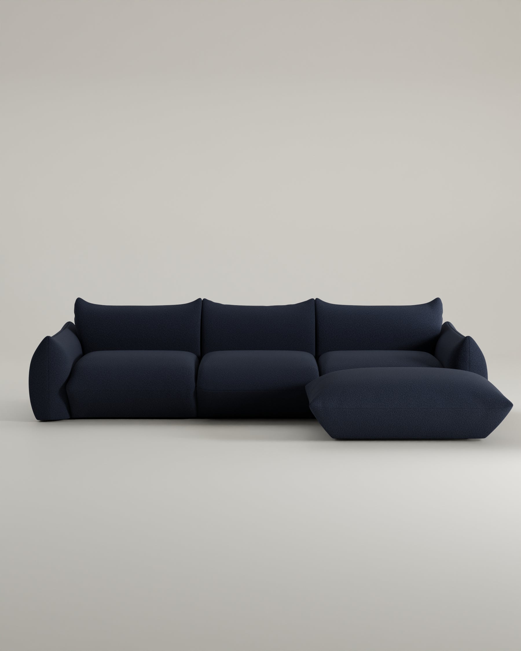 Modulares Sofa Luma L 4-Sitzer mit Schlaffunktion