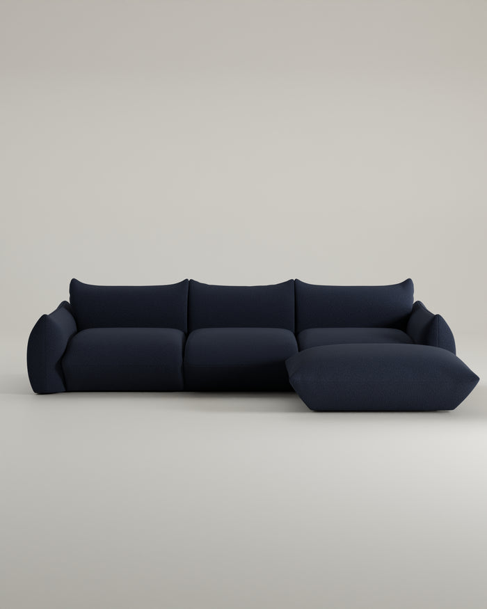 Modular sofa Luma L 4-seater with sleep function