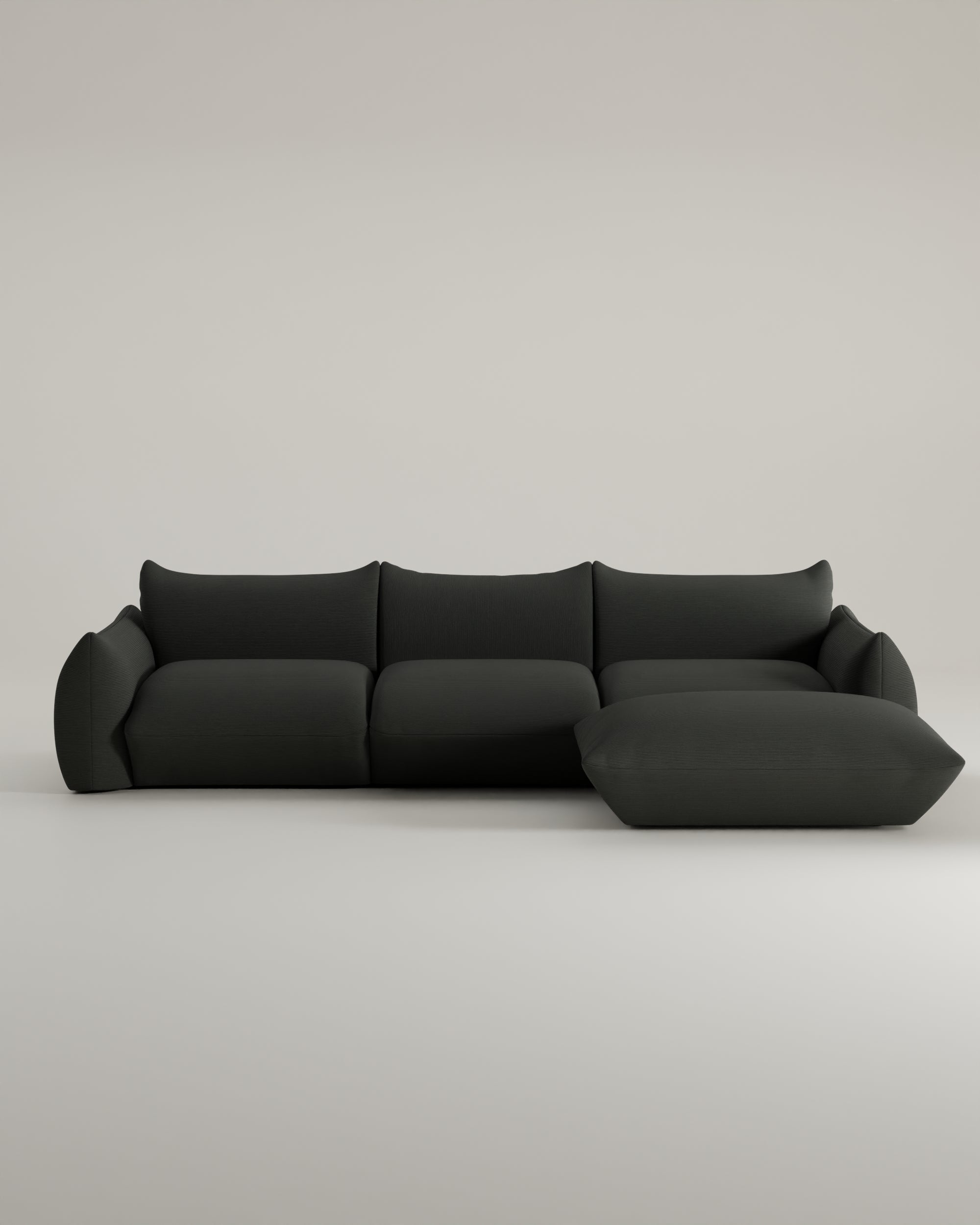 Modulares Sofa Luma L 4-Sitzer mit Schlaffunktion