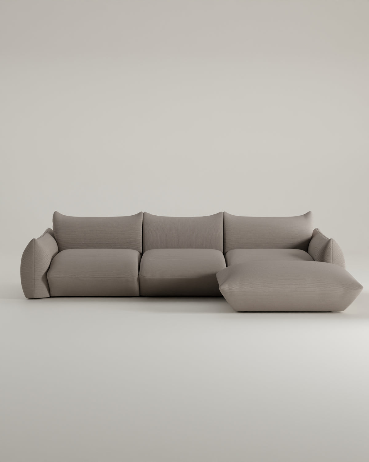 Outlet - Modulares Sofa Luma L 4-Sitzer mit Schlaffunktion