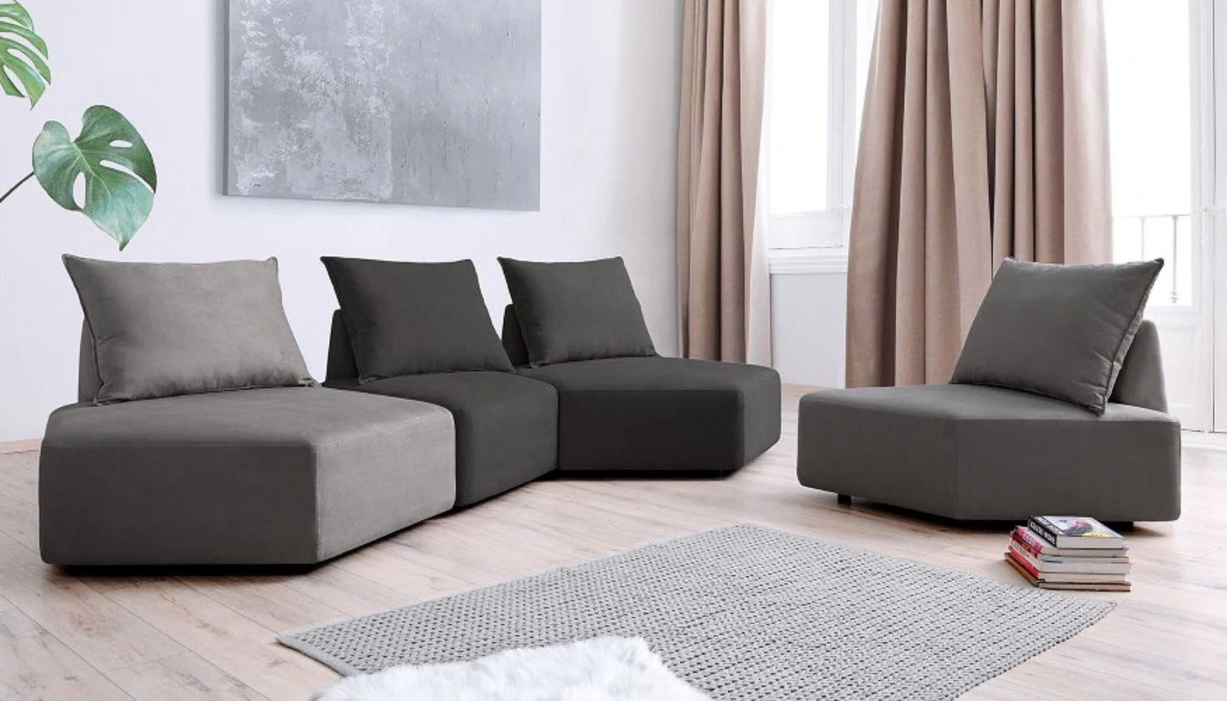 Outlet - Katrina modular sofa with sleep function