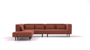 Jenny modular sofa with sleep function - fabric Nova