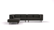 Modulares Sofa Jenny mit Schlaffunktion - Stoff Nova