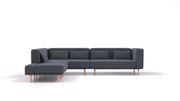 Jenny modular sofa with sleep function - fabric Nova
