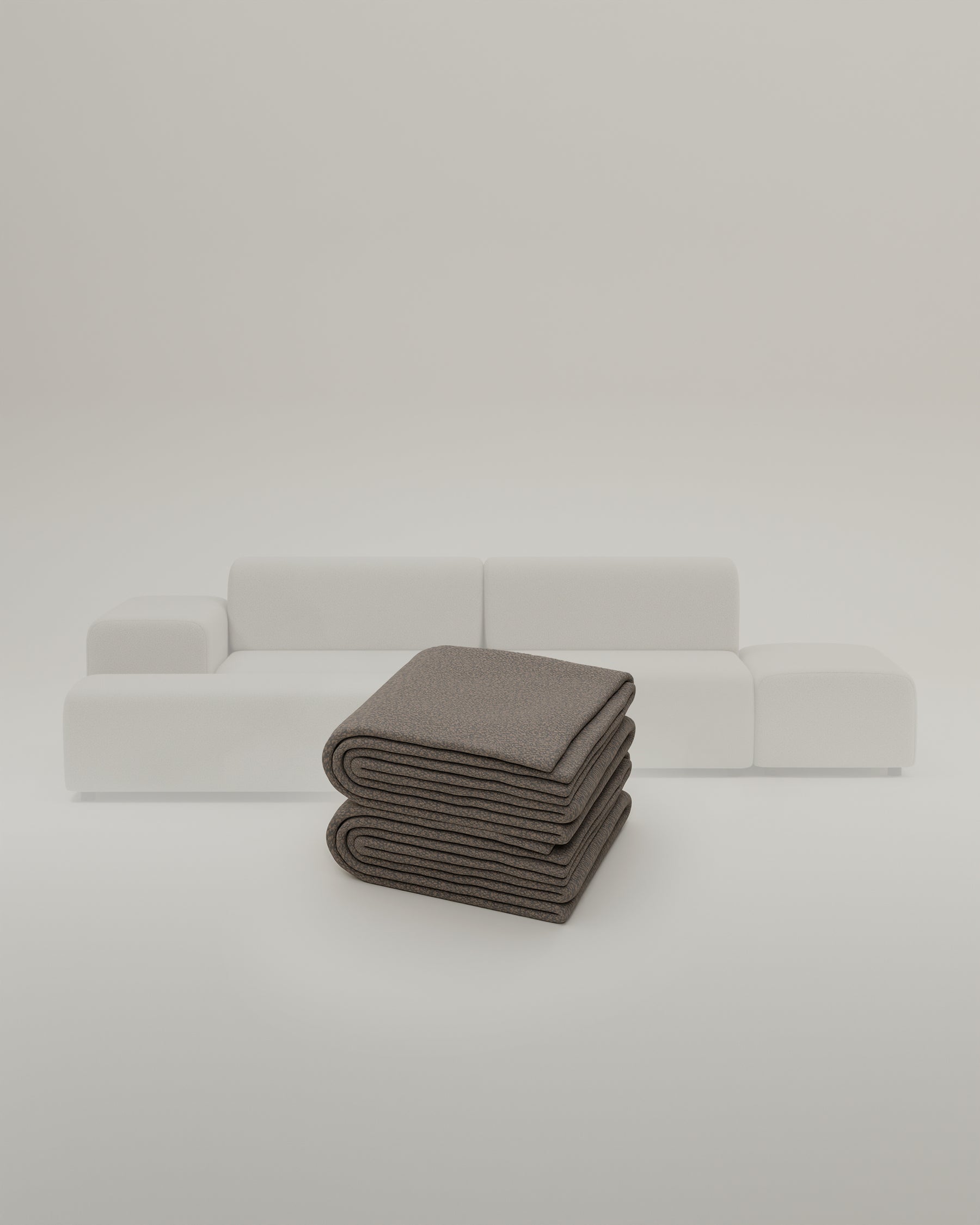 Stoffbezug - Modulares Ecksofa Nina 4-Sitzer