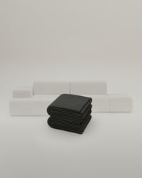 Stoffbezug - Modulares Ecksofa Nina 4-Sitzer