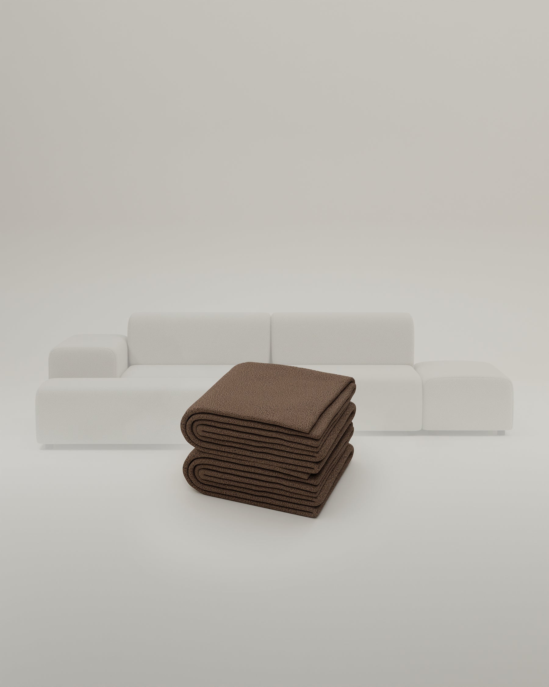Stoffbezug - Modulares Ecksofa Nina 4-Sitzer