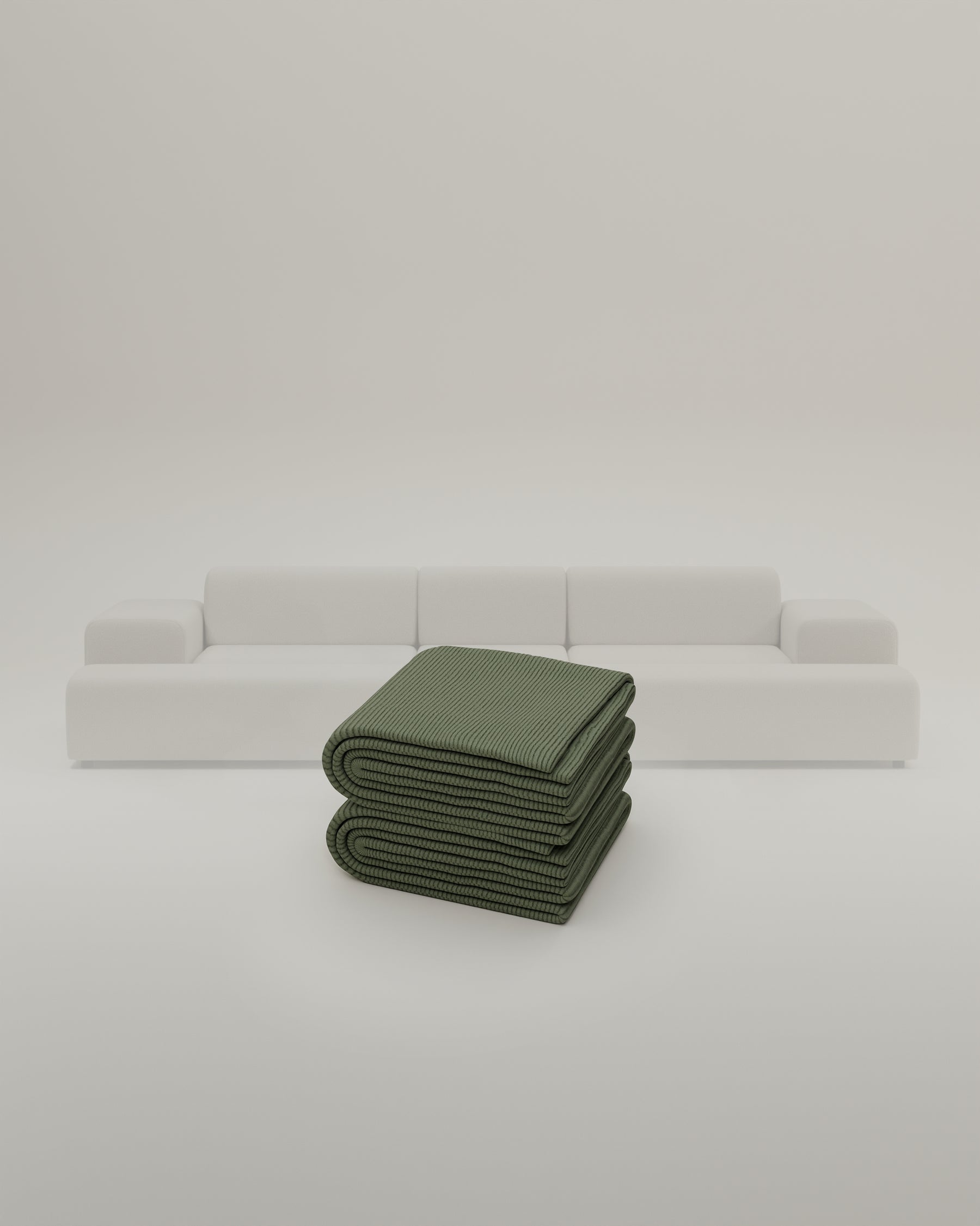 Stoffbezug - Modulares Sofa Nina U-Form / Wohnlandschaft mit Schlaffunktion