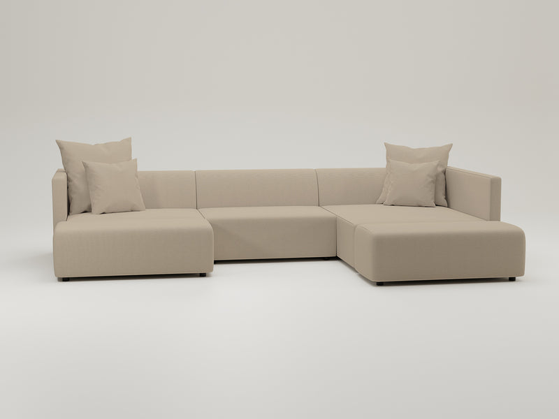 Paula M modular sofa with sleep function