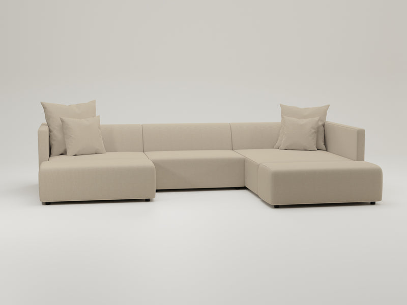 Paula M modular sofa with sleep function