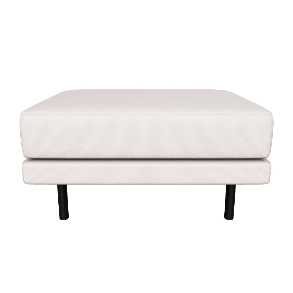Outlet - Donna Ottoman (Mittel-Grau-Velare)