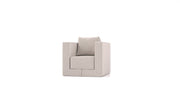 Modulares Sofa-Sessel Alex mit Schlaffunktion - Stoff Nova